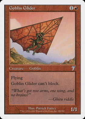 (7ED)Goblin Glider/ゴブリンの滑空者