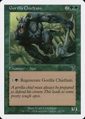 (7ED)Gorilla Chieftain(F)/ゴリラの酋長