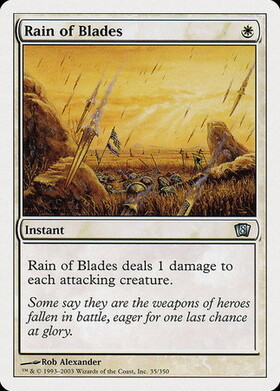 (8ED)Rain of Blades/刃の雨