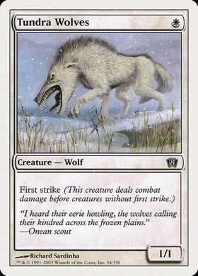(8ED)Tundra Wolves/ツンドラ狼