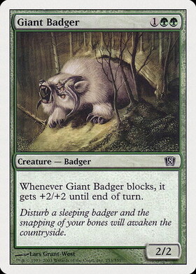 (8ED)Giant Badger/大アナグマ