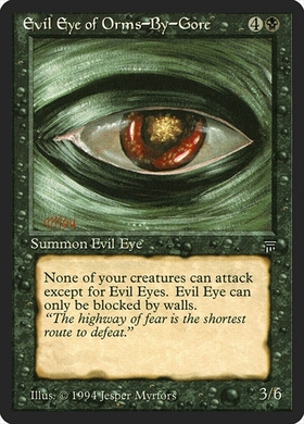 (LEG)Evil Eye of Orms-by-Gore/オームズ＝バイ＝ゴアの邪眼