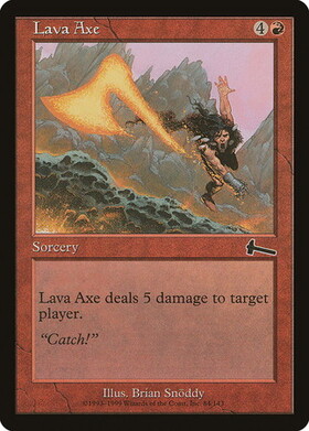 (ULG)Lava Axe/溶岩の斧