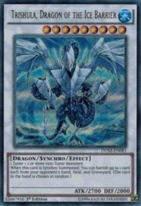 the Dragon of Icy Imprisonment VP18-JP001 Ultra Rare Japanese Yu-Gi-Oh Trishula