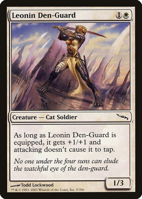 (MRD)Leonin Den-Guard/レオニンの居衛