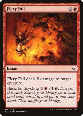 (E01)Fiery Fall/焦熱の落下