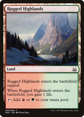 (DDS)Rugged Highlands/岩だらけの高地