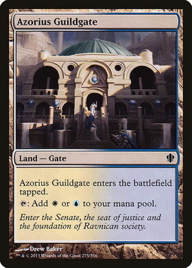 (C13)Azorius Guildgate/アゾリウスのギルド門