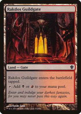 (C13)Rakdos Guildgate/ラクドスのギルド門