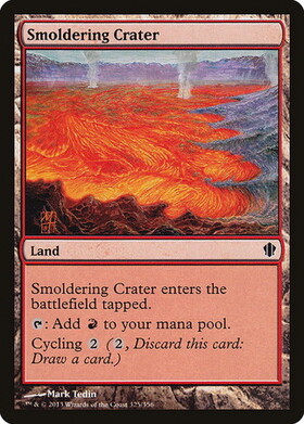 (C13)Smoldering Crater/薄煙の火口