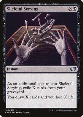MTG 占骨術 日本語版 foil 1枚 ODY版 ODY)Skeletal Scrying(F)/占骨術 | (FOIL)コモン・アンコモン
