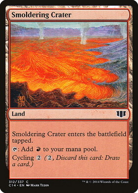 (C14)Smoldering Crater/薄煙の火口