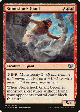 (C15)Stoneshock Giant/石殴りの巨人