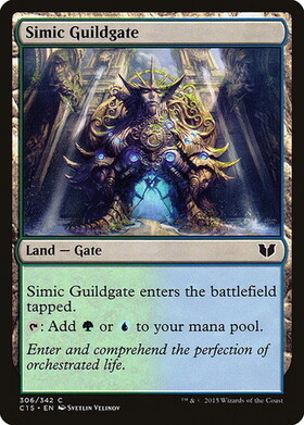 (C15)Simic Guildgate/シミックのギルド門
