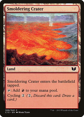 (C15)Smoldering Crater/薄煙の火口