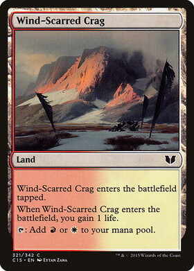 (C15)Wind-Scarred Crag/風に削られた岩山