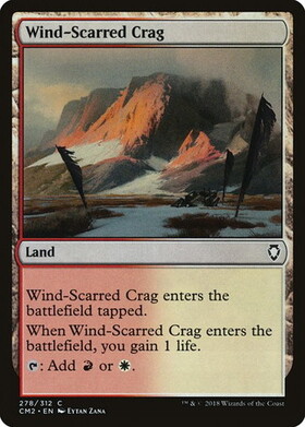 (CM2)Wind-Scarred Crag/風に削られた岩山
