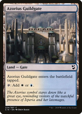 (C18)Azorius Guildgate/アゾリウスのギルド門