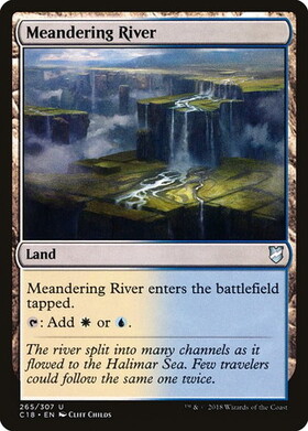 (C18)Meandering River/曲がりくねる川