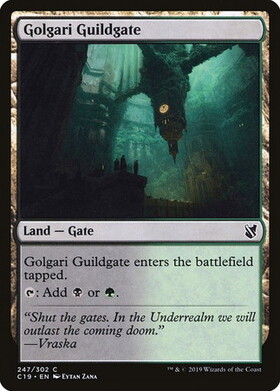 (C19)Golgari Guildgate/ゴルガリのギルド門
