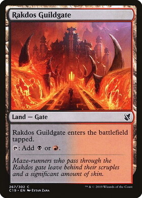 (C19)Rakdos Guildgate/ラクドスのギルド門