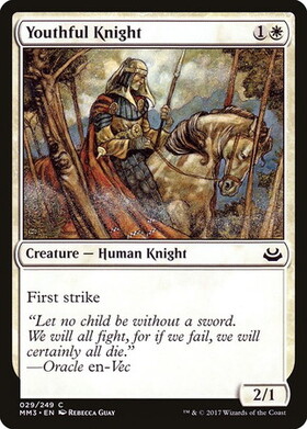 (MM3)Youthful Knight/若年の騎士