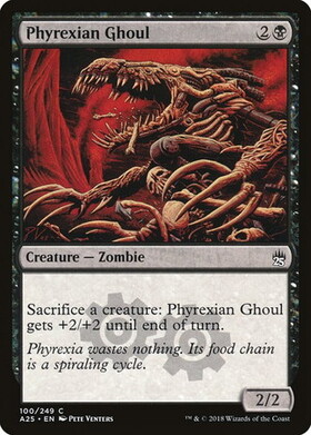 (A25)Phyrexian Ghoul(F)/ファイレクシアの食屍鬼