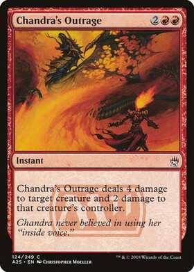 (A25)Chandra's Outrage/チャンドラの憤慨