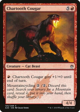 (A25)Chartooth Cougar(F)/黒焦げ牙のクーガー