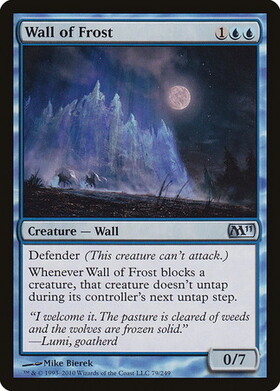 (M11)Wall of Frost/霜の壁
