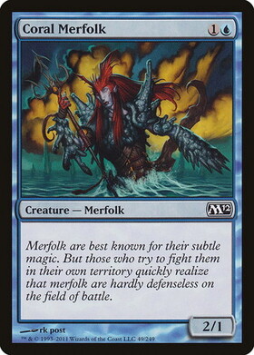 (M12)Coral Merfolk/珊瑚マーフォーク
