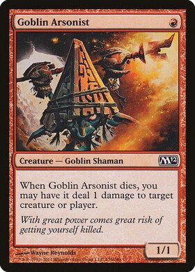 (M12)Goblin Arsonist/ゴブリンの付け火屋