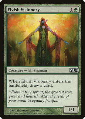 (M13)Elvish Visionary/エルフの幻想家