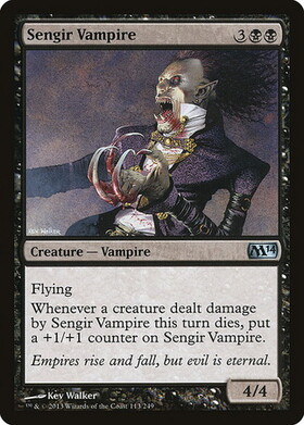 M14)Sengir Vampire(F)/センギアの吸血鬼 | (FOIL)コモン・アンコモン ...