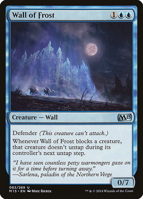 (M15)Wall of Frost/霜の壁