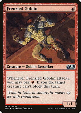 (M15)Frenzied Goblin(F)/激情のゴブリン