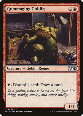 (M15)Rummaging Goblin(F)/かき回すゴブリン