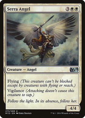 ATH)Serra Angel(白枠93-98年)/セラの天使 | 神話レア・レア 