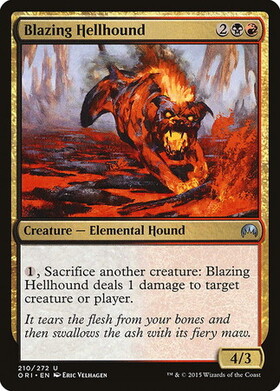 (ORI)Blazing Hellhound/猛火のヘルハウンド
