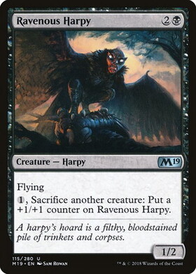 (M19)Ravenous Harpy/貪欲なハーピー