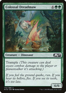 (M19)Colossal Dreadmaw/巨大な戦慄大口