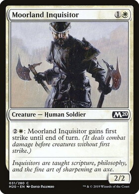 (M20)Moorland Inquisitor/ムーアランドの審問官
