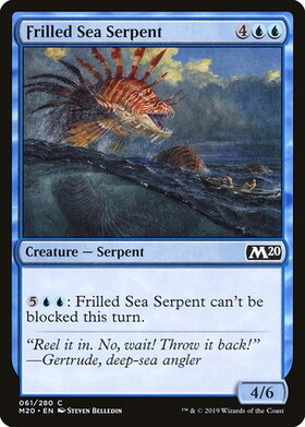 (M20)Frilled Sea Serpent/大襞海蛇