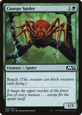 (M20)Canopy Spider/梢の蜘蛛