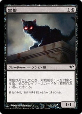 (DKA)黒猫/BLACK CAT