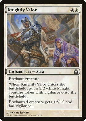 (RTR)Knightly Valor(F)/騎士の勇気
