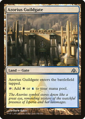 (DGM)Azorius Guildgate/アゾリウスのギルド門