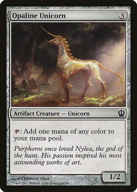 (THS)Opaline Unicorn/乳白色の一角獣
