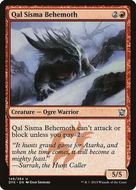 (DTK)Qal Sisma Behemoth/カル・シスマのビヒモス