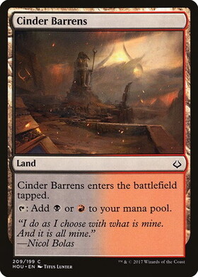 (HOU)Cinder Barrens/燃え殻の痩せ地